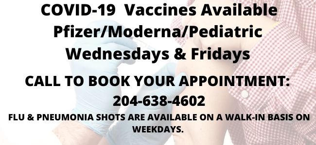 COVID-19 Vaccines Still Available!